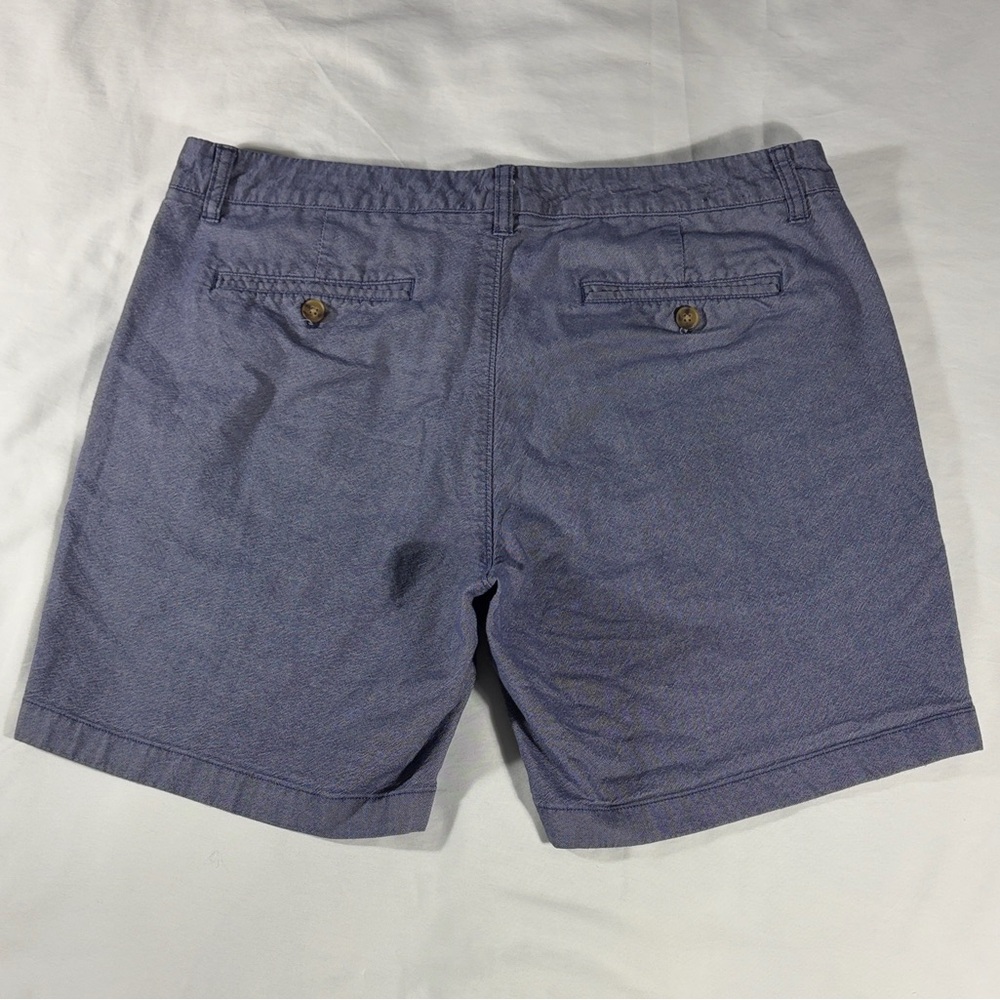 Bonobos Mens Chambray Blue Basic Flat Front 7" In… - image 3